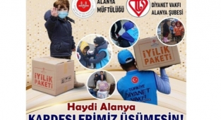 Alanya Müftülüğü'nden yardım kampanyası