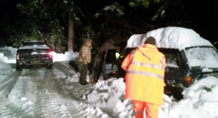 Alanya yaylalarında kardan kurtarma operasyonu