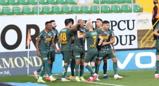 Alanyaspor'dan gol şov: 6-0