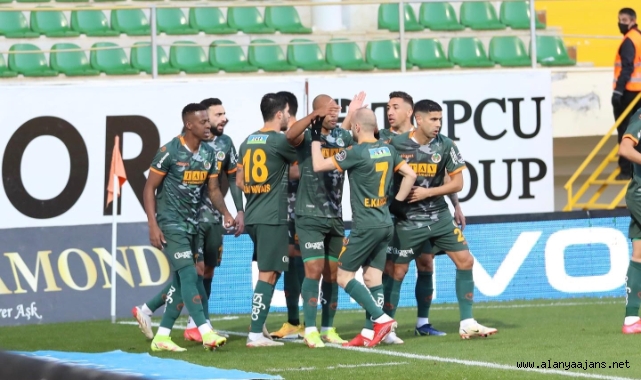 Alanyaspor'dan gol şov: 6-0