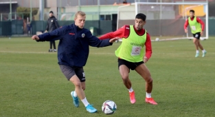 Alanyaspor, Galatasaray maçı hazırlıklarını sürdürdü