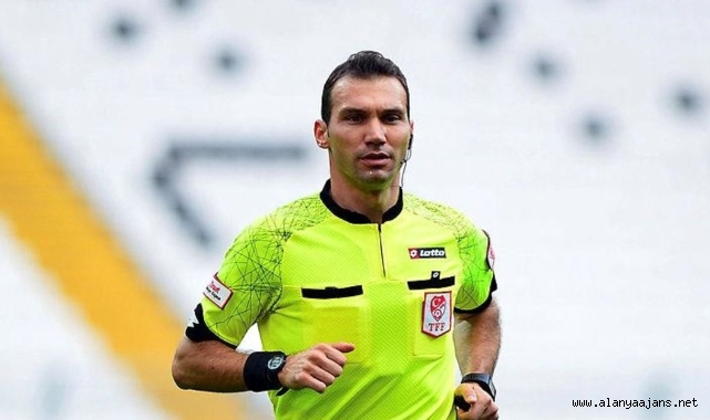 Alanyaspor'un maçını Şimşek yönetecek