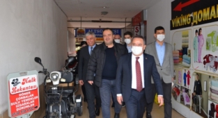 Başkan Böcek Alanya'ya geldi