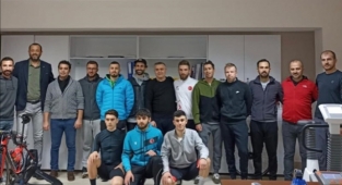 Bisiklet takımlarının testleri ALKÜ'de yapılıyor