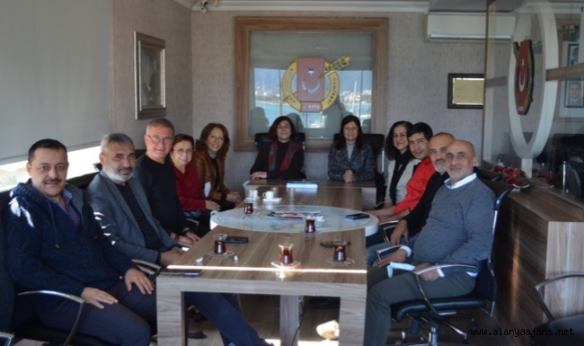ÇYDD'den AGC yönetimine ziyaret