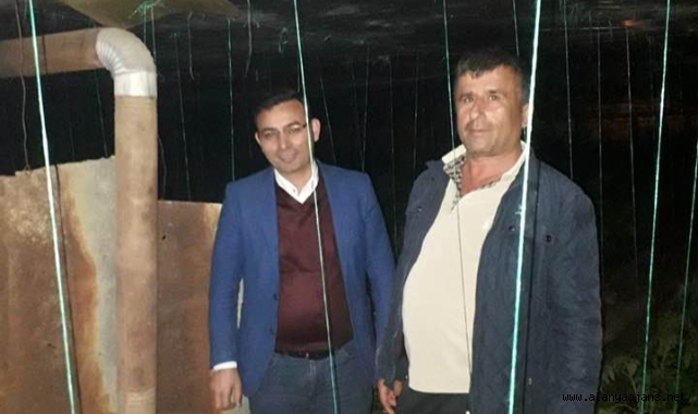 Göktepe üreticilerle don nöbeti tuttu