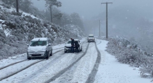 Kardan mahsur kalan vatandaşların imdadına Alanya Belediyesi yetişti
