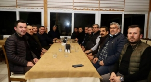 Kırsal mahalle muhtarlarından Başkan Yücel’e hizmet teşekkürü