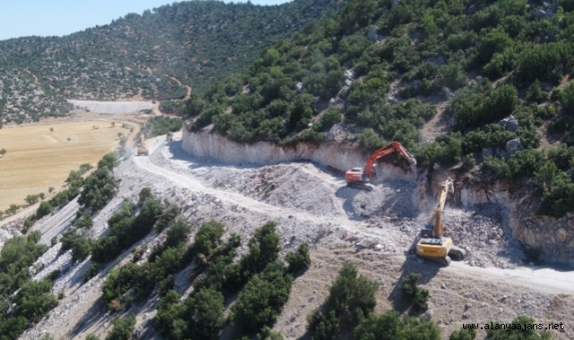 Kırsal yollara 46 milyon yatırım