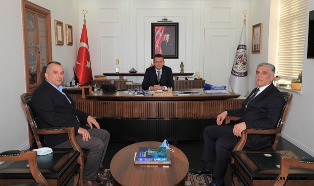 Özkan'dan Kaymakam Ürkmezer'e ziyaret