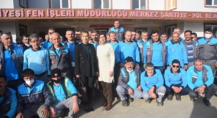 Alanya Belediyesi Fen İşleri operatörlerine eğitim