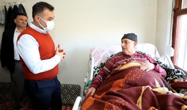 Alanya Belediyesi'nin evde sağlık hizmeti sürüyor