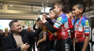 Alanya'da bisiklet yarışları başarıyla tamamlandı