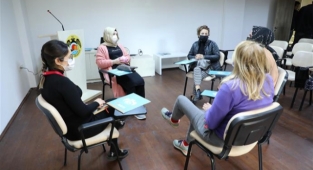 Alanya'da engelli yakınları hem moral hem destek buluyor