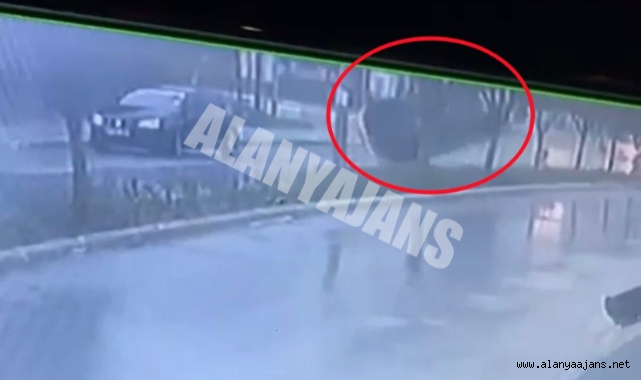 Alanya'da feci kaza!