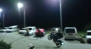 Alanya'da gençler ölüme meydan okudu