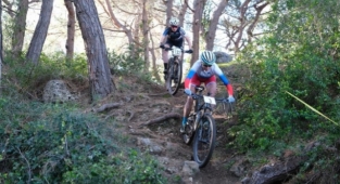 Alanya'da Uluslararası Dağ Bisikleti Kupası yapıldı