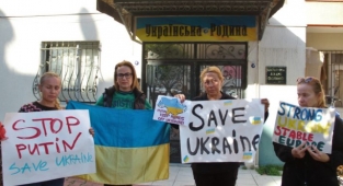 Alanya'da yaşayan Ukraynalılar sokağa iniyor