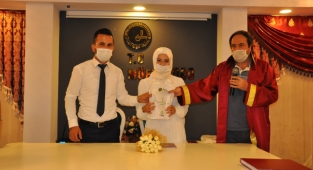 Alanya Müftülüğü'nce 183 resmi nikah kıyıldı