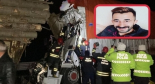 Alanyalı TIR şoförü kazada can verdi