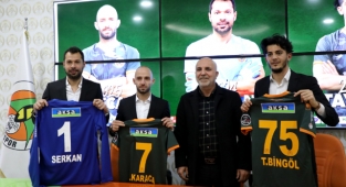 Alanyaspor'dan 3 imza