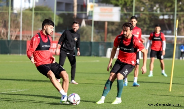 Alanyaspor, Galatasaray maçı hazırlıklarını sürdürdü