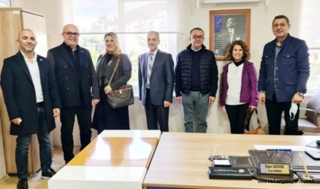 ALSİAD'dan Müdür Keser'e hayırlı olsun ziyareti