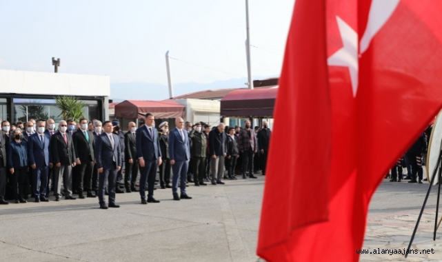 Atatürk’ün Alanya’ya gelişinin 87’nci yıl dönümü kutlandı