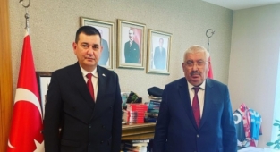 Başkan Türkdoğan'dan genel merkez ziyareti