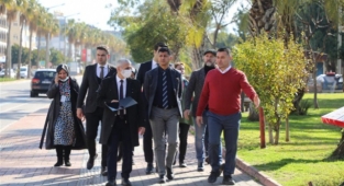 Başkan Yücel: Amacımız kesintisiz bisiklet yolu