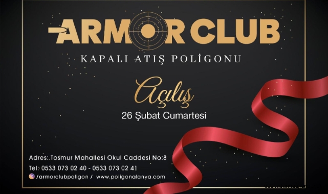 Dev poligon Alanya’da açılıyor