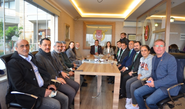 Pazarcılar Odası Başkan adayı Kayabaşlı’dan AGC’ye ziyaret