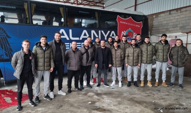 Rest Property Alanya Belediyespor'a yeni otobüs
