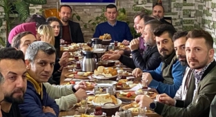 Türkdoğan ve yönetimi esnafla buluştu