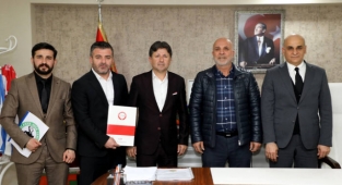 Türkiye Ayak Tenisi Federasyonu’ndan Çavuşoğlu'na ziyaret