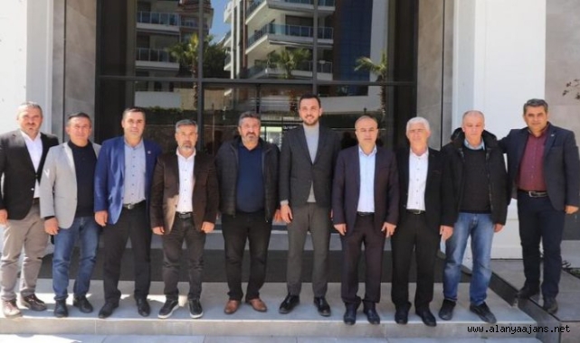 Alanya Ak Parti ziyaret turunda