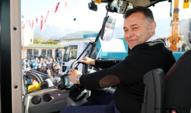 Alanya Belediyesi araç filosunu genişletmeye devam ediyor