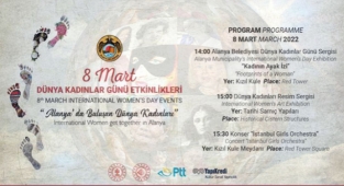 Alanya Belediyesi’nden 8 Mart Gününe özel program