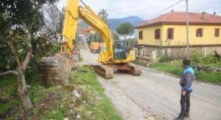 Alanya’da alternatif yol açma çalışmaları sürüyor