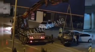 Alanya’da feci kaza!