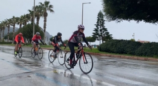 Alanya’da kadınlar farkındalık için pedal çevirdi