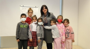 Alanya'da 'Kara Kalem Resim' kursu sona erdi