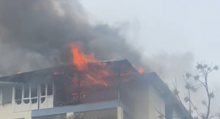 Alanya'da korkutan yangın!