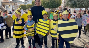 Alanya'da minik öğrencilerden farkındalık etkinliği