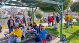 Alanya'da Polonyalılar baharın gelişini kutladı