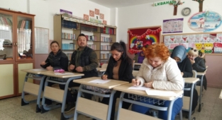 Alanya'da veliler öğrenci, öğrenciler veli oldu