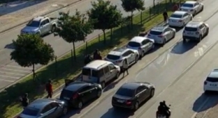 Alanya'da zincirleme kaza