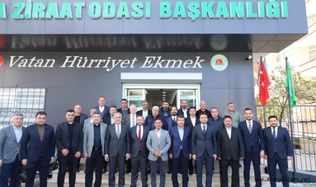 Alanya’daki tarım faaliyetleri konuşuldu