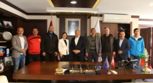 Alanya Gazeteciler Cemiyeti ziyaret turunda