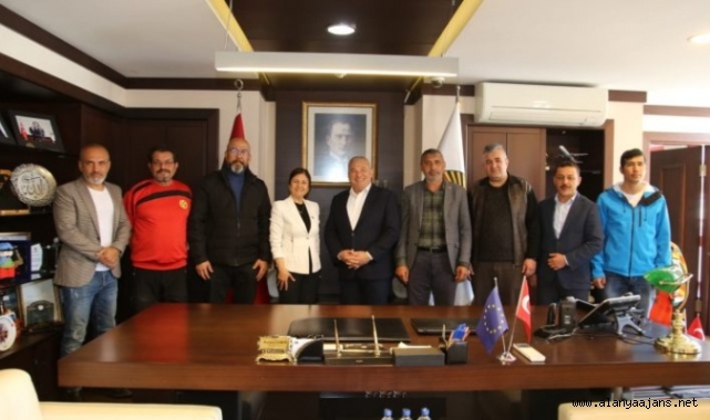 Alanya Gazeteciler Cemiyeti ziyaret turunda